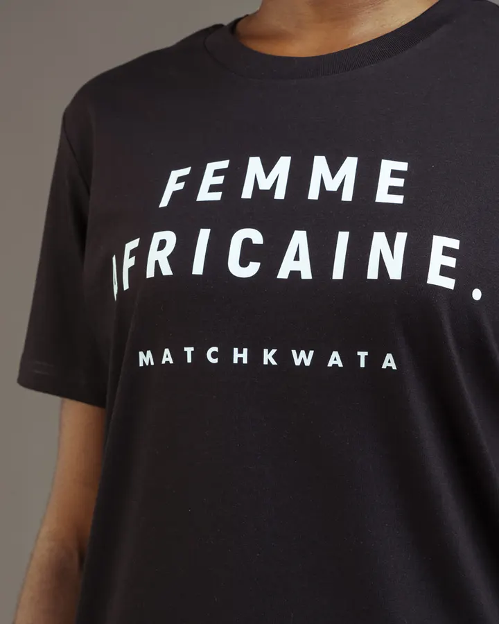 Femme Africaine - Noir